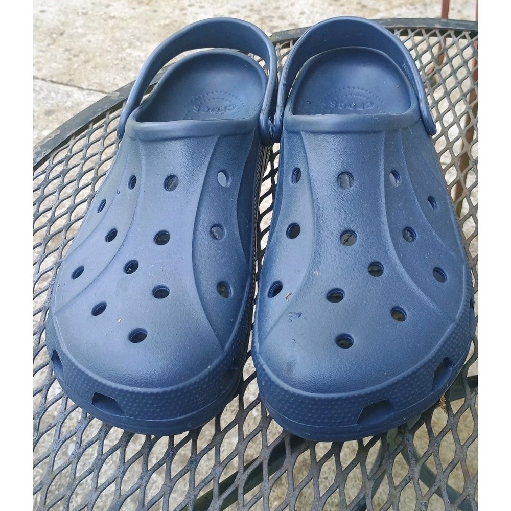 Crocs Classic Clog Slip-On Sandals Navy Blue Size US‎ 10 Women / 8 Men